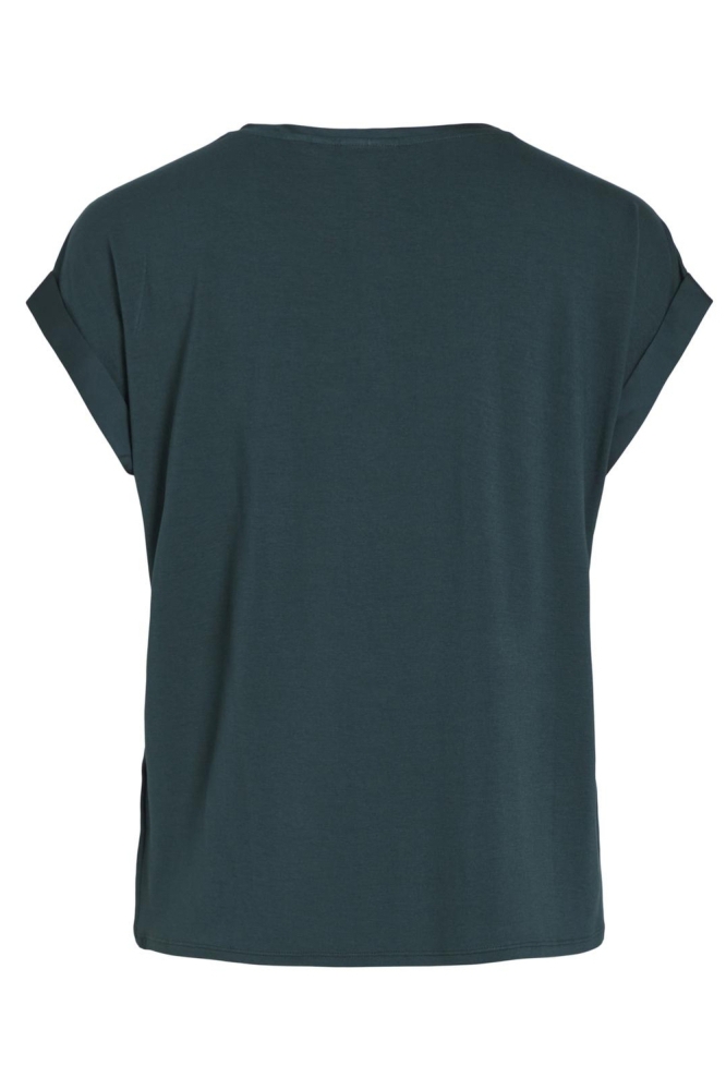 VIELLETTE S/S SATIN TOP - NOOS 14059563 PONDEROSA PINE
